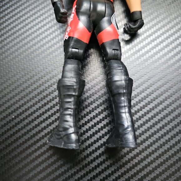 WWE AJ Styles 2017 Mattel Wrestling Action Figure W/ Black Gloves 7" Tall - Picture 7 of 9